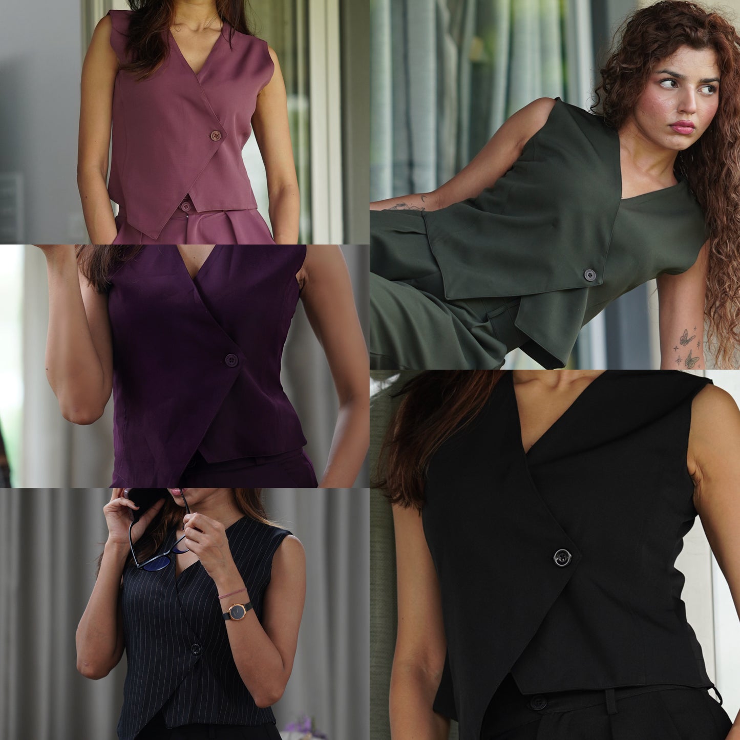 Slash It Waistcoat (5 colours)